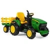 Toycars Žaislas, John Deere RC traktorius, 12V/8Ah/100Wh, 330W, 7,3 km/h, Balta