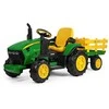 Toycars Žaislas, John Deere RC traktorius, 12V/8Ah/100Wh, 330W, 7,3 km/h, Balta