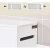 Tualetinio popieriaus spintelė, SoBuy BZR199-W, 14x30x42 cm, balta