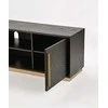 TV staliukas Seville, 180 x 50 x 38 cm, juoda