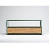 TV staliukas Customform Stalas, SKARDU H3 FLEX, 130x53 cm, Žalias