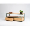 TV staliukas Customform Stalas, SKARDU H3 FLEX, 130x53 cm, Žalias