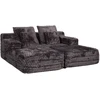 Home4You Dvivietė sofa-lova „FIZZY“, pilkos spalvos