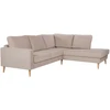 Home4You Kampinė sofa „HANSON RC“, smėlio spalvos