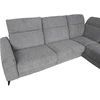 Home4You Kampinė sofa „LUISA RC“, su elektrine atlošimo funkcija, pilka