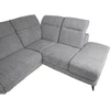 Home4You Kampinė sofa „LUISA RC“, su elektrine atlošimo funkcija, pilka