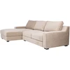 Home4You Kampinė sofa „HERDIS LC“, smėlio spalvos