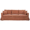 Home4You 3-vietė sofa „SIENNA“, oranžinė