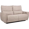 Home4You 3-vietė atlošiamoji sofa „BASTIAN“ su elektriniu mechanizmu, smėlio spalvos