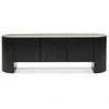 TV staliukas Novanook TV spintelė, NOIR, 60x180x45 cm, Juoda