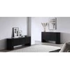 TV staliukas Novanook TV spintelė, NOIR, 60x180x45 cm, Juoda