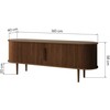 TV staliukas Novanook TV spintelė, ORA, 58x160x40 cm, riešutas