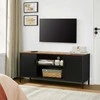 TV staliukas Songmics TV spintelė su reguliuojamomis lentynomis