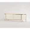 TV staliukas, Stilig, 200 cm, auksinis baltas