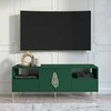 TV staliukas TV spintelė, Skandica MERLIN, 136x40 cm, žalia