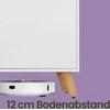 TV staliukas Songmics Televizoriaus staliukas su 2 durelėmis, 140 cm