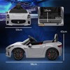 AIYAPLAY vaikiškas elektrinis automobilis 12V vaikiškas automobilis su 2,4 GHz nuotolinio valdymo pulteliu, 2 varikliai, vaikiška transporto priemonė su garsiniu signalu, LED, muzika, švelnus užvedimas, elektrinė transporto priemonė su papildomu ratu, skirta 3-5 metų vaikams, pilka spalva