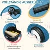 Aiyaplay Vaikiškas dviratukas su reguliuojama sėdyne, balansinis dviratukas su krepšeliu, skambutis, vaikiškas dviratukas su pedalais, skirtas 2-5 metų vaikams, metalinis, rožinis