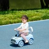 AIYAPLAY Vaikiškas automobilis su čiuožykla, vaikiška transporto priemonė, vaikiškas automobilis, automobilis su čiuožykla, čiuožykla vaikams, šviesiai mėlyna, 53 x 52 x 35 cm