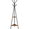 Songmics Drabužių kabykla, 50x43.5x181.6 cm, ruda