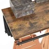 Songmics Drabužių kabykla, 80x30x27 cm, juoda