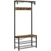 Songmics Drabužių kabykla, 80x32x178.5 cm, juoda