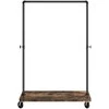 Songmics Drabužių stovas, 160x104.5x40 cm, juodas, rudas