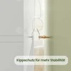 Songmics Vasagle Tualetinis staliukas, tualetinis staliukas su veidrodžiu ir vienu stalčiumi, kosmetinis staliukas