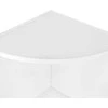 Songmics Kampinė lentyna, 129,5x30x30 cm, balta