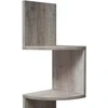 Songmics Kampinė lentyna, 20x20x126 cm, smėlio spalvos