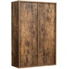 Songmics Knygų lentyna, 65.5x30x97.5 cm, ruda