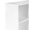 Songmics Knygų lentyna, 65.7x30x130 cm, balta