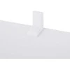 Songmics Knygų lentyna, 97,5x97,5x29 cm, balta