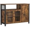Songmics Komoda, 110x33x75 cm, Juoda