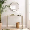 Songmics Konsolinis stalas, 100x35x80 cm, auksinis