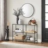 Songmics Konsolinis stalas, 100x73x30 cm, juodas