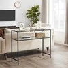 Songmics Konsolinis stalas, 100x80x35 cm, juodas