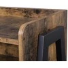 Songmics Naktinis staliukas, 46x35x51.5 cm, rudas