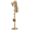 Songmics Drabužių stovas su aštuoniais kabliais, 40 cm skersmens, 171,8 cm aukščio