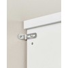 Songmics Prieškambario spinta, 100x35x180 cm, balta