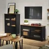 Songmics Sandėliavimo spintelė, 70x33x100 cm, Ruda, Juoda