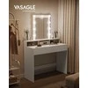 Songmics Tualetinis staliukas, 100x40x145 cm, balta