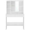 Songmics Tualetinis staliukas, 90x40x144.7 cm, balta