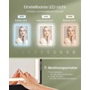 Songmics Tualetinis staliukas, 90x40x144.7 cm, juodas