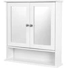 Songmics Vonios spintelė, 56,5x13x58,5 cm, balta