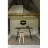 Bazaar Veidrodis, juoda akis, 0,02x1x0,6 m, juoda