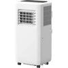 Ventiliatorius HOMCOM mobilus oro kondicionierius 3-in-1 su aušinimu, oro sausintuvu, ventiliatoriumi, oro išleidimo žarna, 9000BTU automatinis oro aušintuvas su nuotolinio valdymo pultu, laikmačiu, vaikų saugos užraktu, baltas