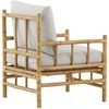 Venture Design 1-vietės sofa, šiaudinė, 77x88x78 cm, šviesiai pilka