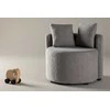 Venture Design 2-vietė Sofa, Kelso vaikams, 59x55.5 cm, Pilka