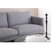 Venture Design 2-vietės Sofa, Zoom, 181x54 cm, Pilka